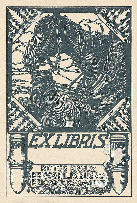 Stredoeurópsky grafik z 1. štvrtiny 20. storočia – Ex libris 