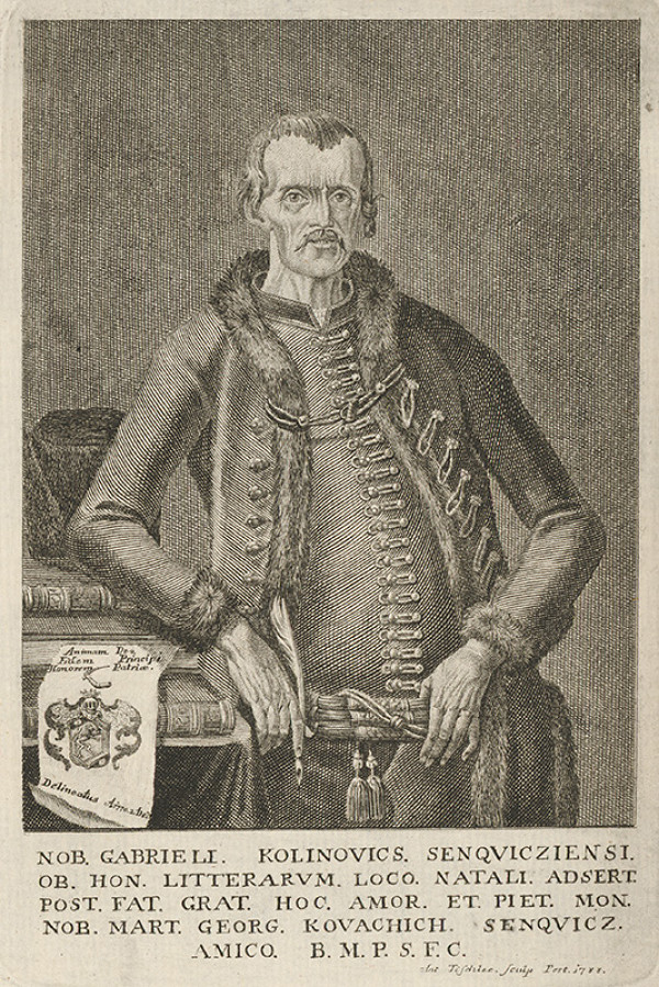 Anton Tischler – Portrét Gabriela Kolinovicsa 