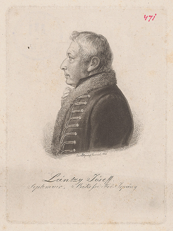 Ferdinand Karl Theodor Lütgendorff – Portrét Jozefa Lántzyho 