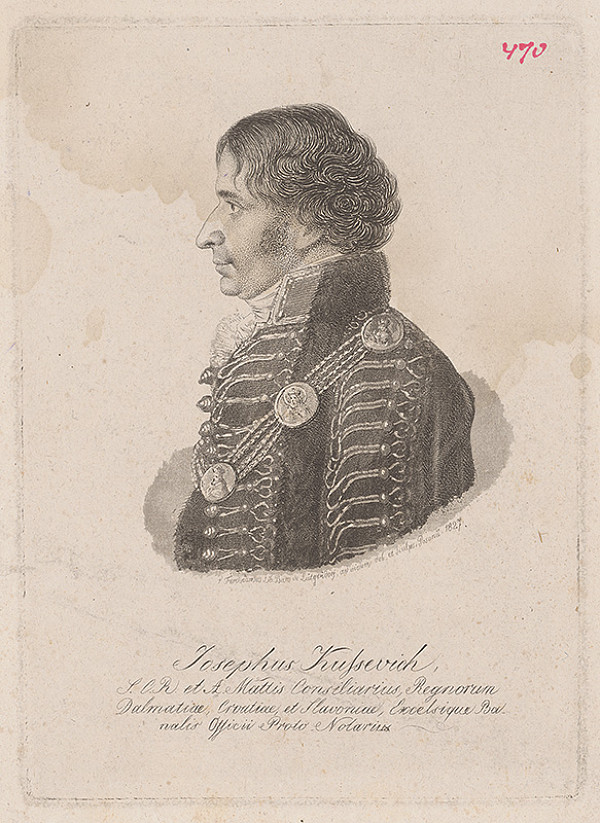 Ferdinand Karl Theodor Lütgendorff – Portrét Jozefa Kussevicha 