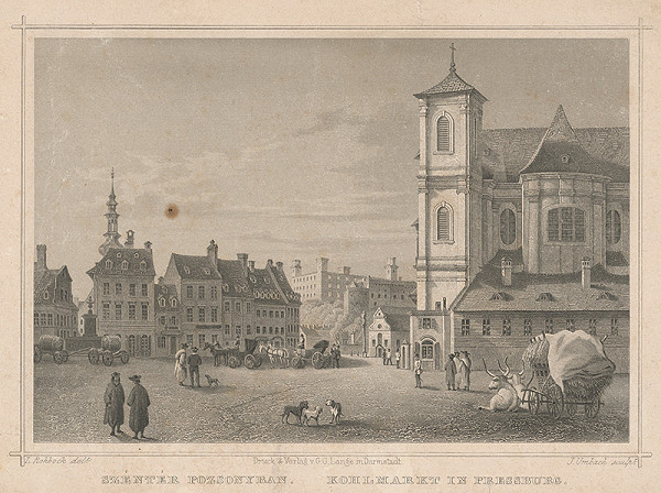 Julius Umbach, Ludwig Rohbock – Uhoľné námestie v Bratislave 