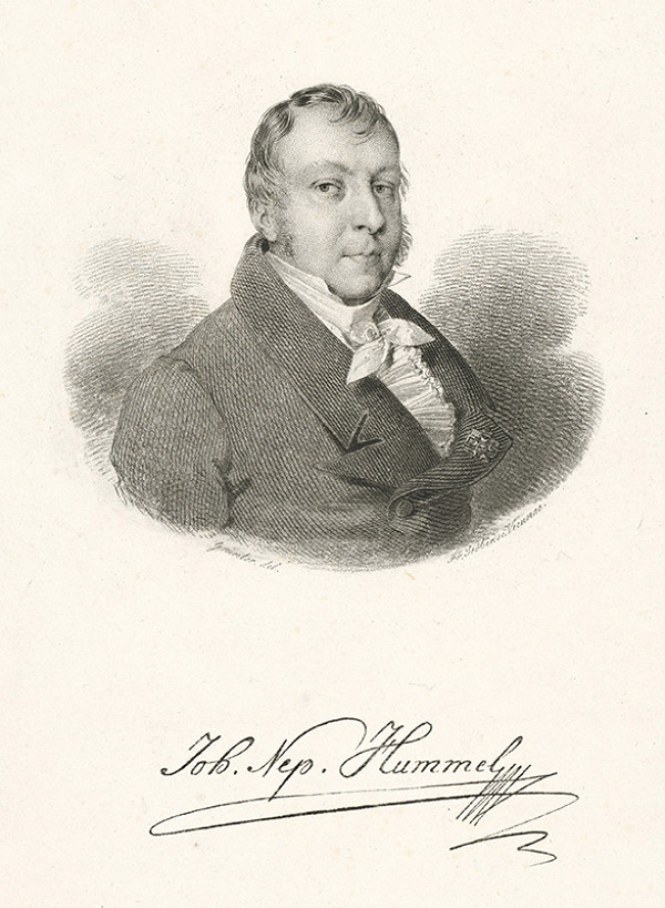 Franz Stöber, Grunter – Portrét J.H.Hummela 