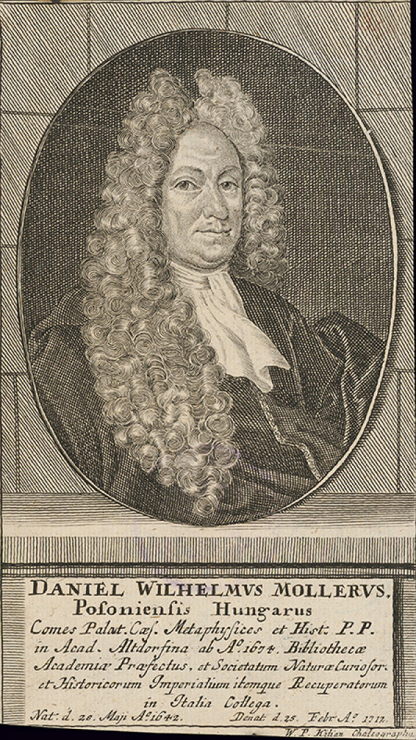 Wolfgang Philipp Kilian – Portrét Daniela Wilhelma Mollerusa 