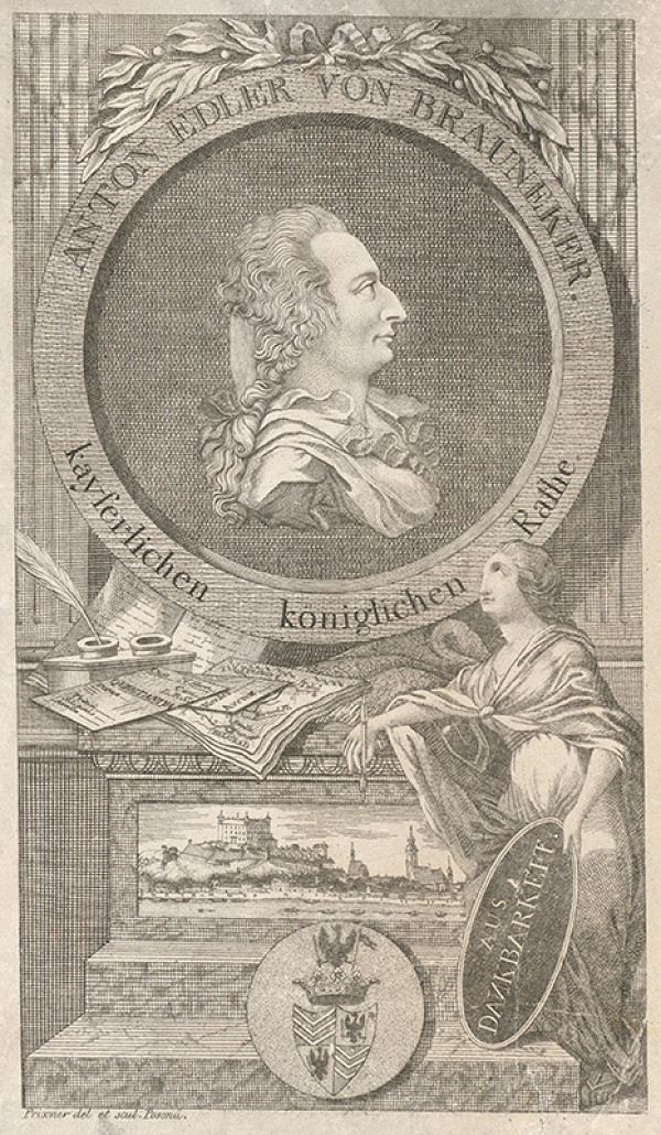 Gottfried Prixner – Portrét Antona Braunekera 