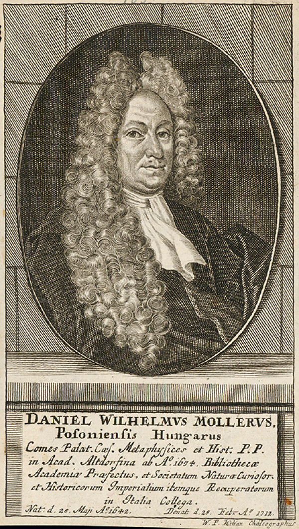 Wolfgang Philipp Kilian – Portrét Daniela Wilhelma Mollerusa 