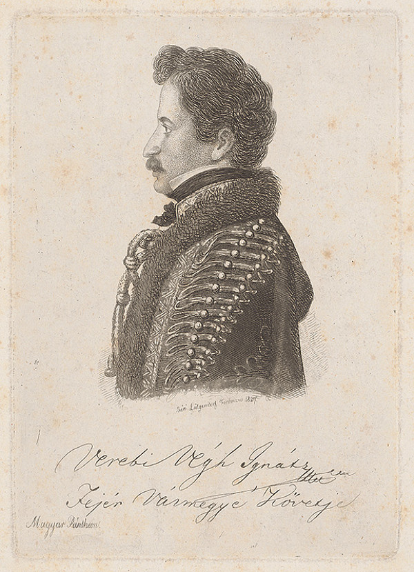 Ferdinand Karl Theodor Lütgendorff – Portrét Ignáca V.Verebiho 