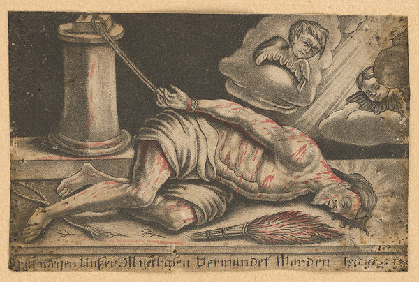 Nemecký grafik z 19. storočia – Ecce homo 