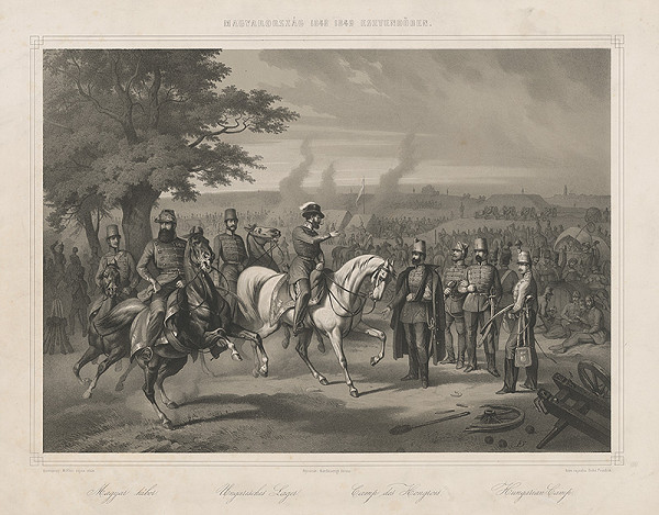 Friedrich Hohe, Miklós Szerelmey – Maďarský tábor v r. 1848-1849 