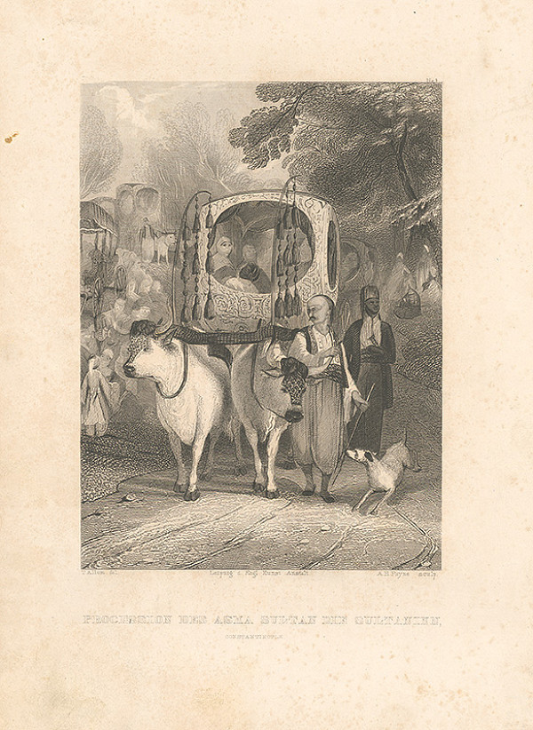 Thomas Allom, Albert Henry Payne – Procesia-sprievod sultánov 