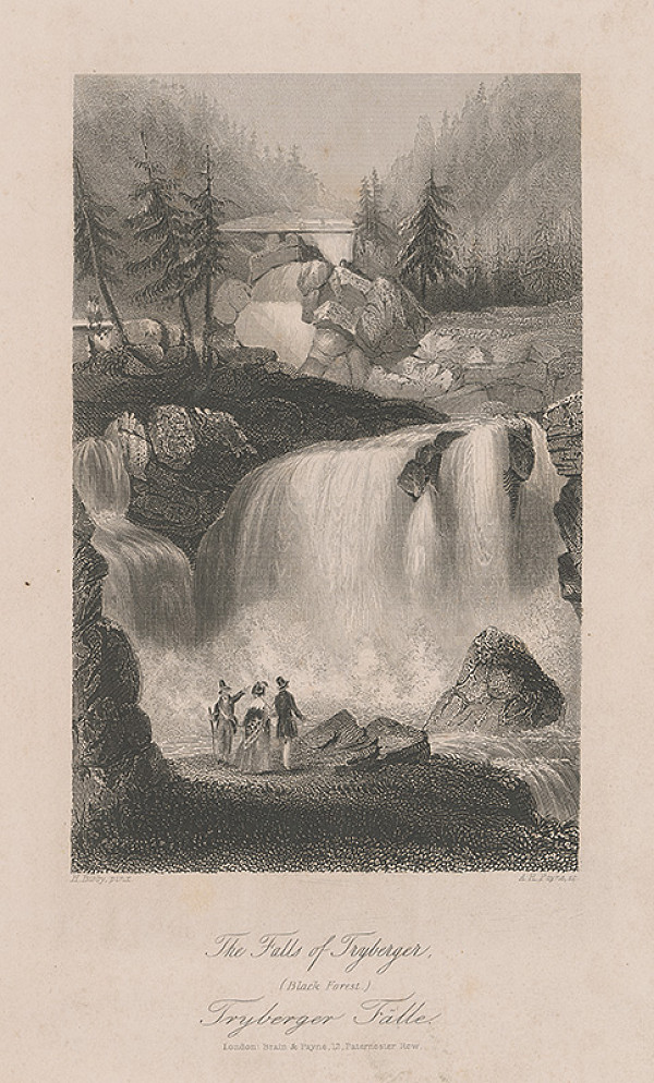 Albert Henry Payne, H. Bibby – Trybergský vodopád 