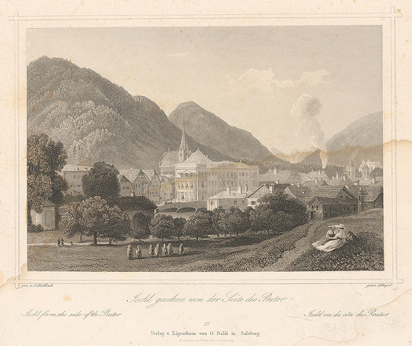 Jobst Riegel, Johann Fischbach – Ischl zo strany Prátra 