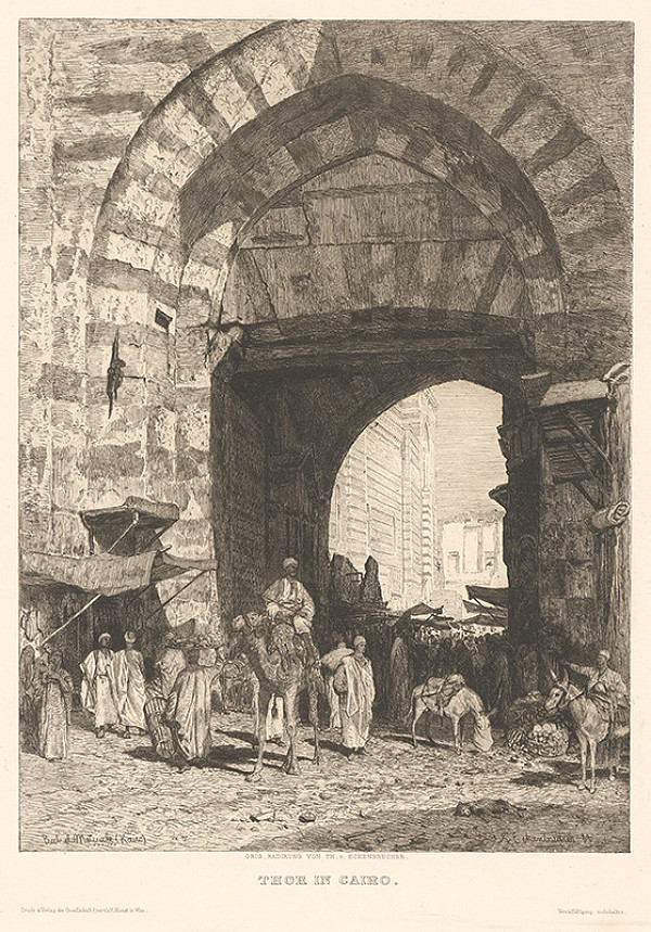 Karl Paul Themistocles von Eckenbrecher – Brána v Káhire 