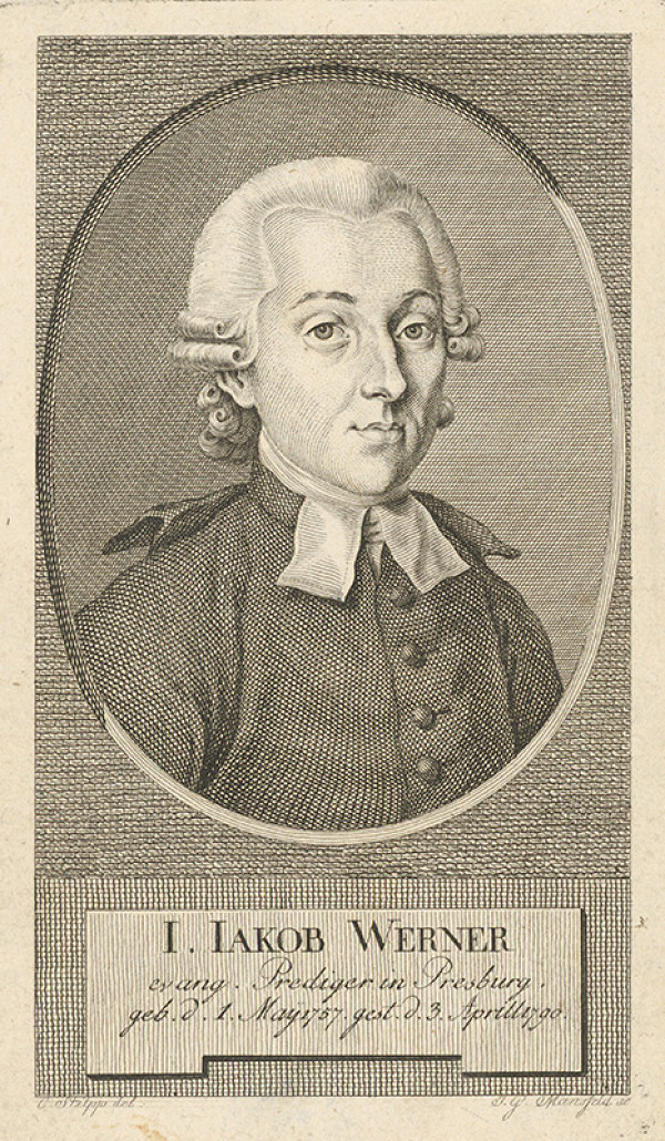 Sebastian Mansfeld, Stilpp – Podobizeň J.Jakoba Wernera 