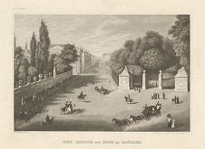 Johann Georg Martini, Robert Batty – Kráľovská cesta a park v Bruseli 