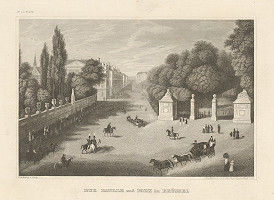 Johann Georg Martini, Robert Batty – Kráľovská cesta a park v Bruseli 