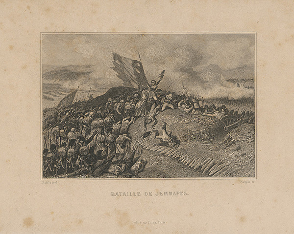 Jean Denis Nargeot, Auguste Raffet – Bitka pri Jemmapes 