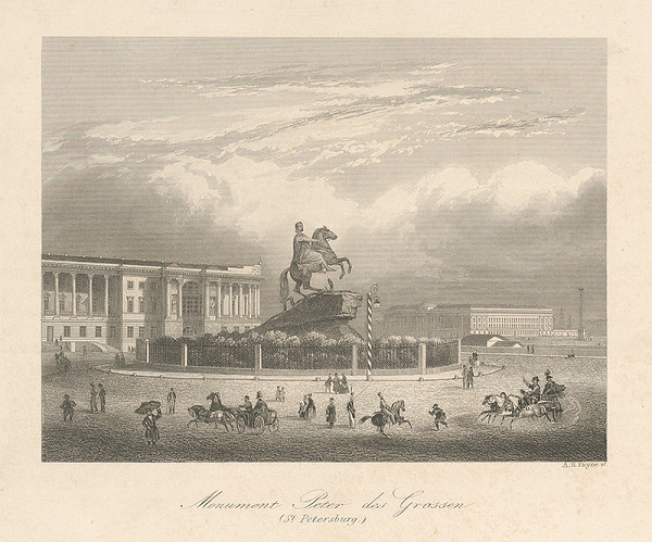 Albert Henry Payne – Pomník Petra Veľkého 