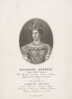 Adám Sándor Ehrenreich, Joseph Stiller – Portrét kráľovnej Karolíny Augusty 