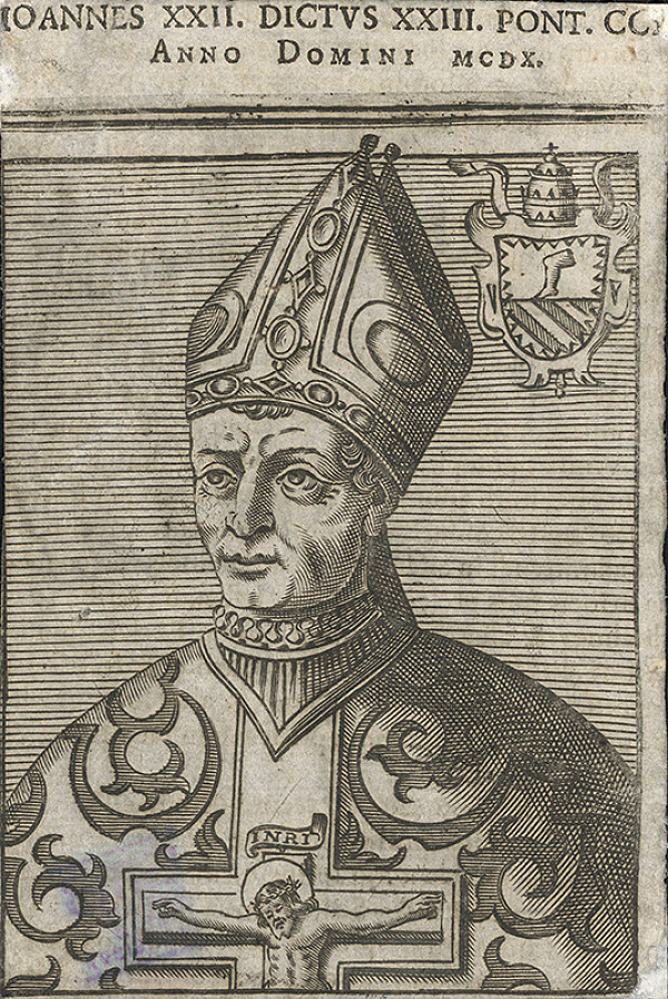 Nemecký grafik z prelomu 17. - 18. storočia – Portrét pápeža Jána XXII. 
