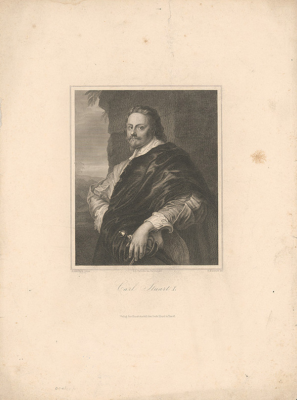 Georg Pommer, Anthony van Dyck – Portrét Karola Stuarta I. 