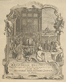 Johann David Schleuen – List z knihy Algemeine Welthistorie 