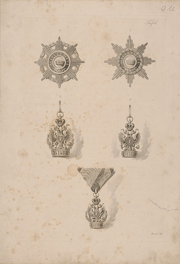 Heinrich Jauner – Šľachtické rády a vyznamenania