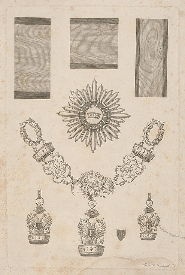 Philipp von Stubenrauch – Šľachtické vyznamenanie 