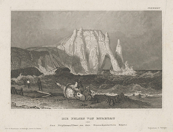 Stredoeurópsky grafik z 19. storočia – Neptúnova brána 