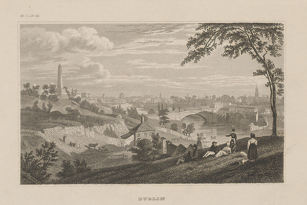 Stredoeurópsky grafik z 19. storočia – Dublin 