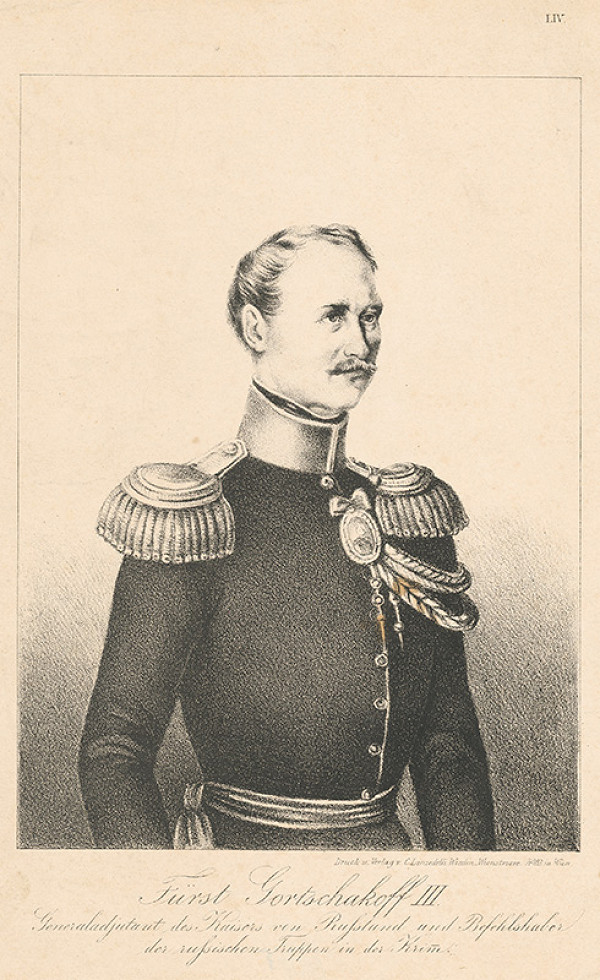 Stredoeurópsky autor z 19. storočia – Vojvodca Gortschakoff III. 