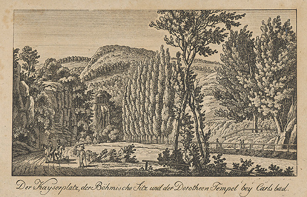 Stredoeurópsky autor z 18. - 19. storočia – Cisárske námestie, české sídlo a kaplnka sv.Doroty pri Karlových Varoch 