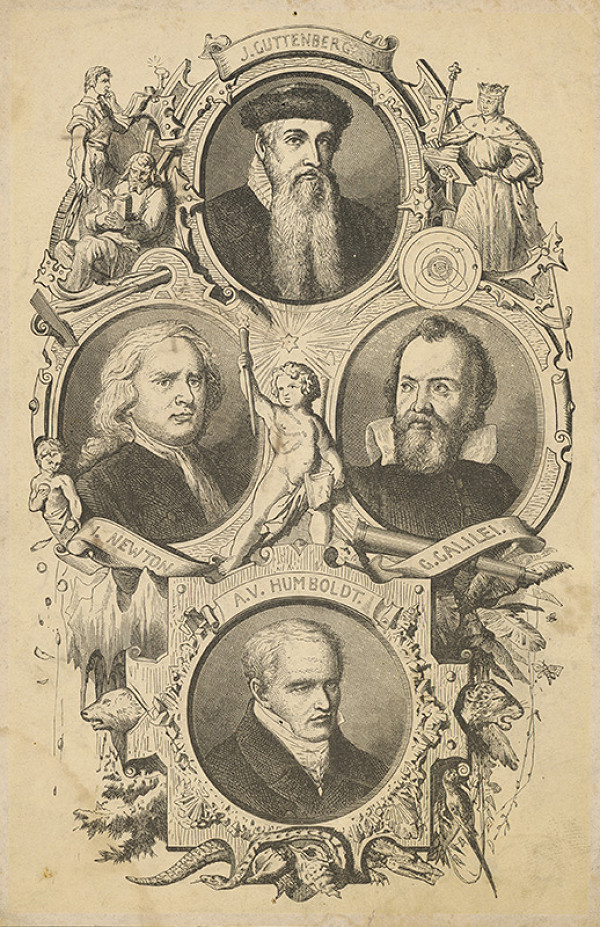 Stredoeurópsky autor z konca 2. polovice 19. storočia – Guttenberg, Newton, Galilei, Humboldt 