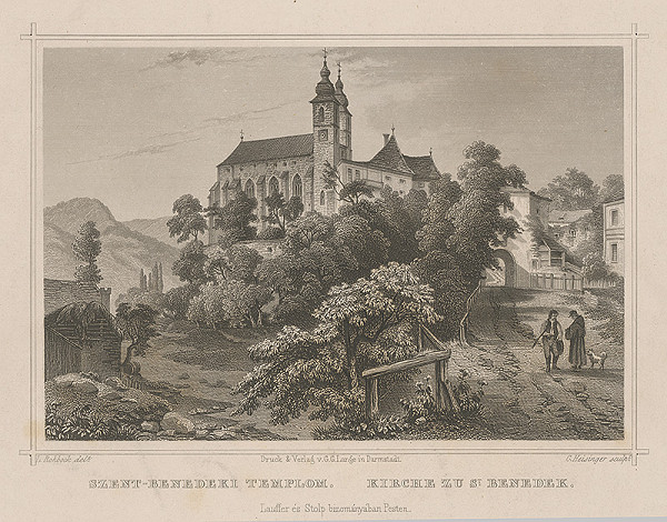 Julius Heisinger, Ludwig Rohbock – Kostol sv. Beňadik v Hronskom Beňadiku 