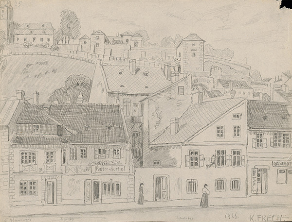 Karol Frech – Časť Podhradia v Bratislave 