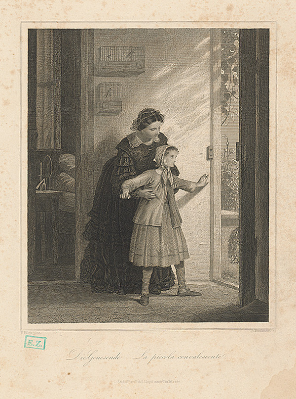 G. Brinkmann, Ferdinand Piloty – Uzdravujúca sa 