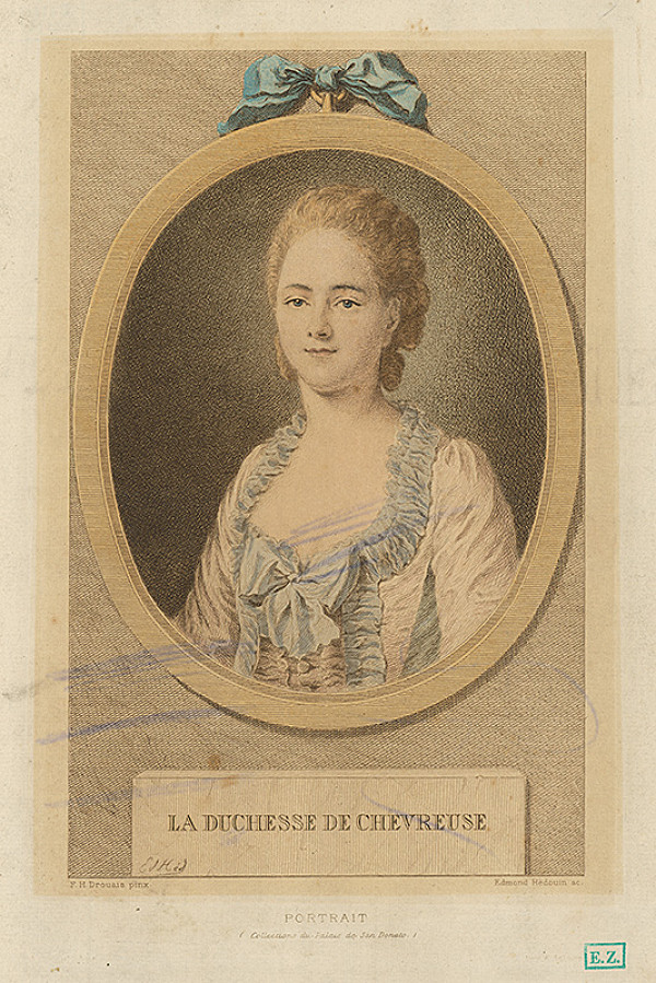 Edmond Hédouin, François Hubert Drouais – Kňažná de Chevreuse 