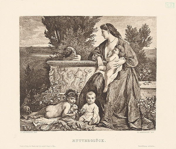 Anselm Feuerbach, Wilhelm Krauskopf – Materské šťastie 