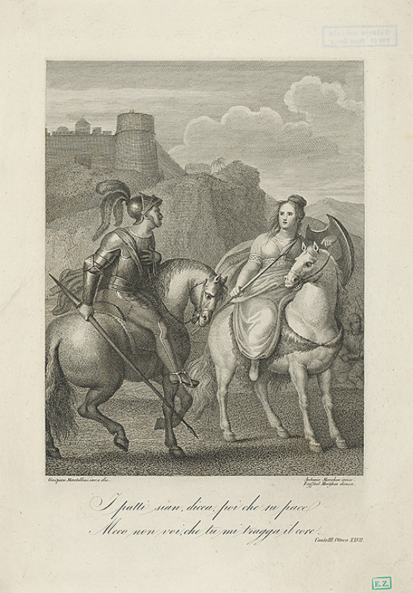 Antonio Morghen, Gaspero Martellini, Raphael Morghen – Rímska vojenská scéna 