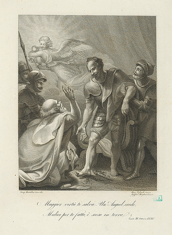 Giuseppe Calendi, Gaspero Martellini, Raphael Morghen – Z rímskej mytológie ? 