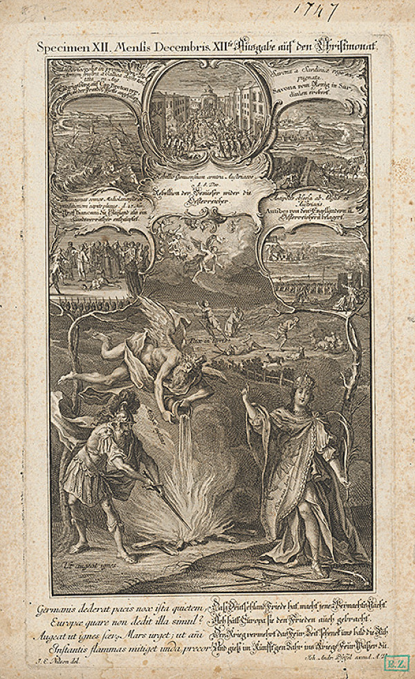 Johann Andreas Pfeffel, Johann Esaias Nilson – Apoteóza kresťanskej viery ? 