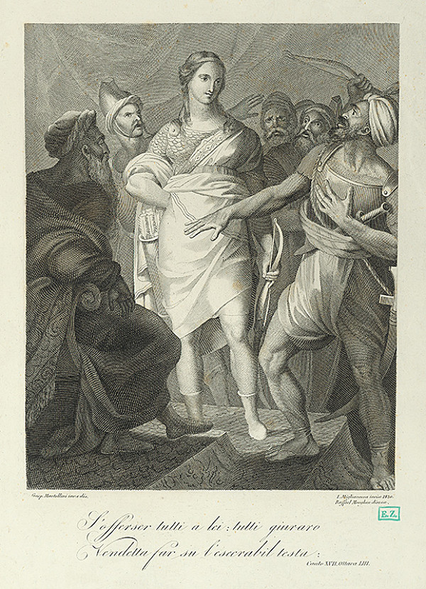 Innocente Migliavacca, Gaspero Martellini, Raphael Morghen – Vendetta medzi bojovníkmi 