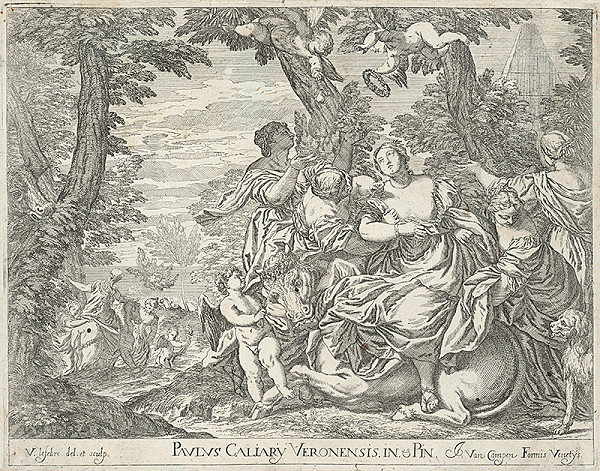 V. Lefebre, Paolo Veronese, Jacob van Campen – Únos Európy 