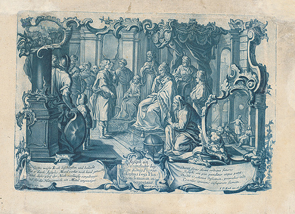 Johan Philipp Koch, Gottfried Johann Eichler – Jozef vykladá sen faraónovi 