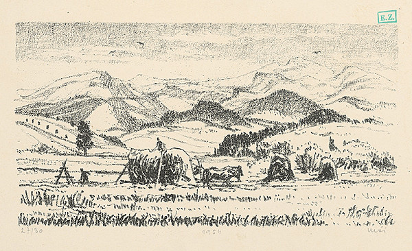 Fero Kráľ – Žatva pri Liptove 