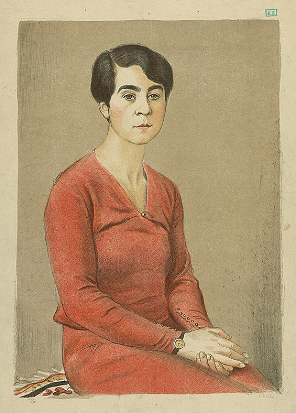 Václav Fiala – Portrét ženy 