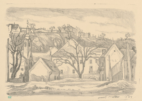 Ernest Zmeták – Podhradie v Bratislave 