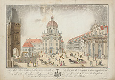 Koch, František Heger, Filip Heger – Námestie pred Loretánskym chrámom v Prahe 