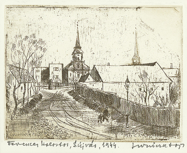 Lajos Luzsicza – Františkánsky kláštor v Nových Zámkoch 