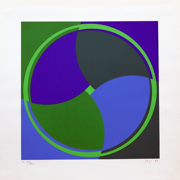 János Fajó – Modrý-zelený