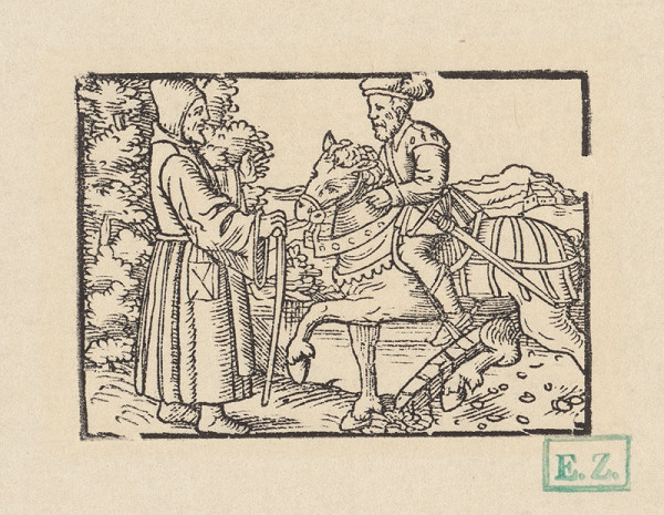 Kopisti, Hans Brosamer – Andolsio a pustovník pod stromom s kúzelnými jablkami 